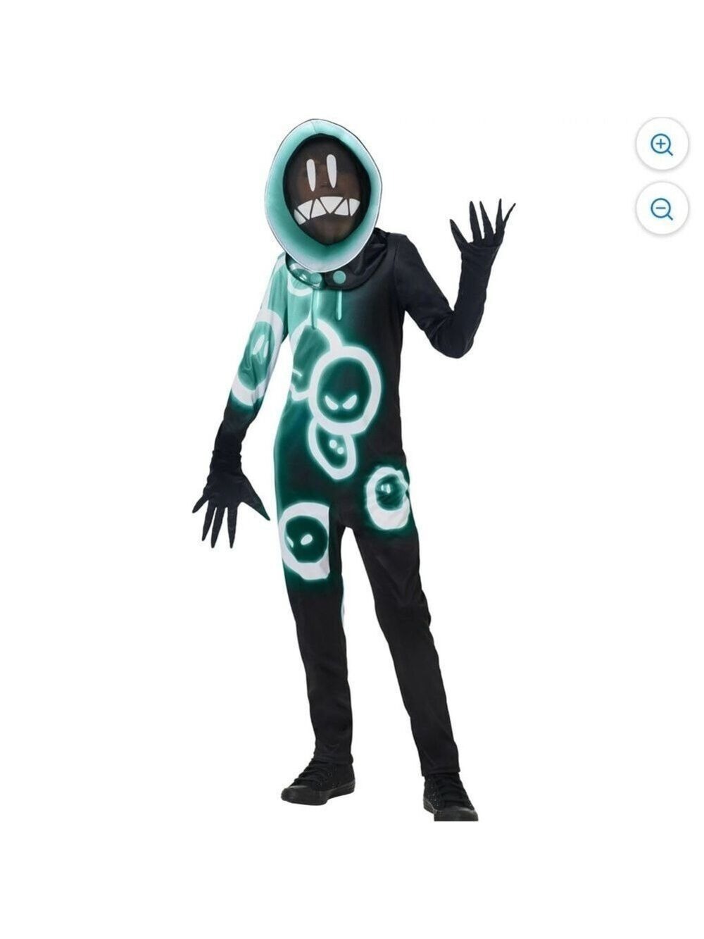 Fortnite Grimey Youth Costume Halloween Kids Videogame Medium/Large